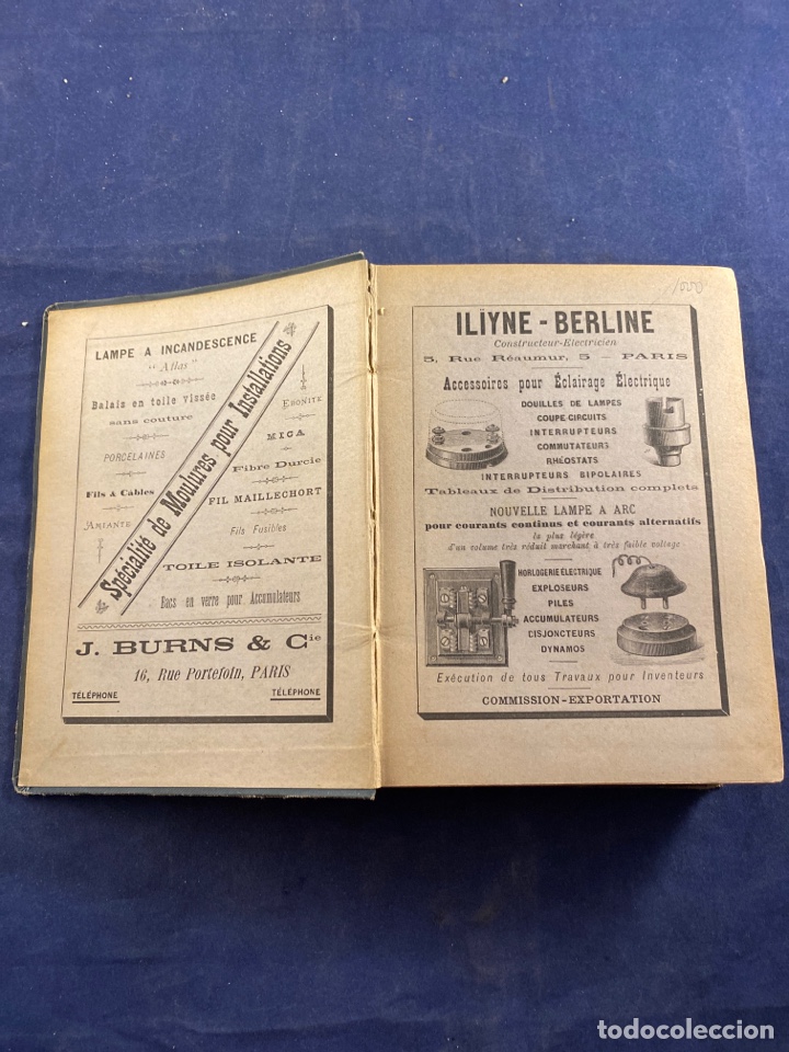 Libros antiguos: MANUEL DE L&rsquo;OUVRIER MONTEUR ELECTRICIEN - Foto 2