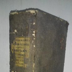 Libros antiguos: EL INDICADOR DE ESPAÑA Y DE SUS POSESIONES DE ULTRAMAR - AÑO 1865 - VIÑAS Y CAMPI - EXCEPCIONAL.
