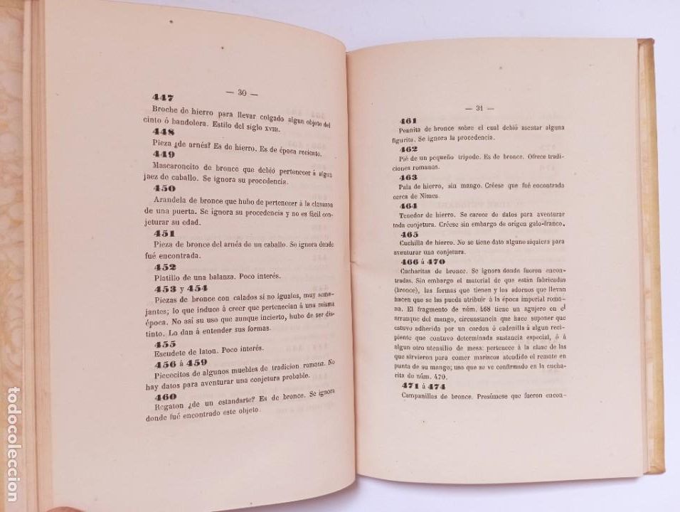 Libros antiguos: Cat&aacute;logo de los objetos que la Comisi&oacute;n de Monumentos Hist&oacute;ricos y Art&iacute;sticos Barcelona - Foto 4