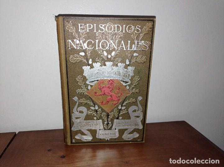 Libros antiguos: EPISODIOS NACIONALES - LIBRO ANTIGUO - Foto 1