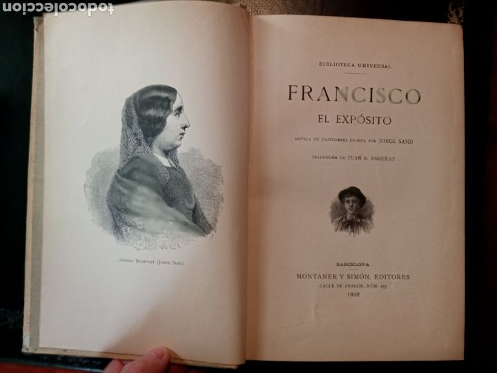 Libros antiguos: Francisco El Exp&oacute;sito - Juan B. Ense&ntilde;at MONTANER Y SIMON - Foto 5