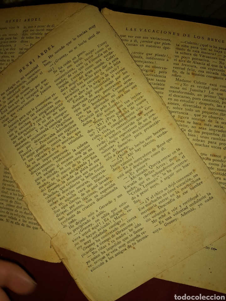 Libros antiguos: LAS VACACIONES DE LOS BRYCE 1932 SIN TAPAS - Foto 9