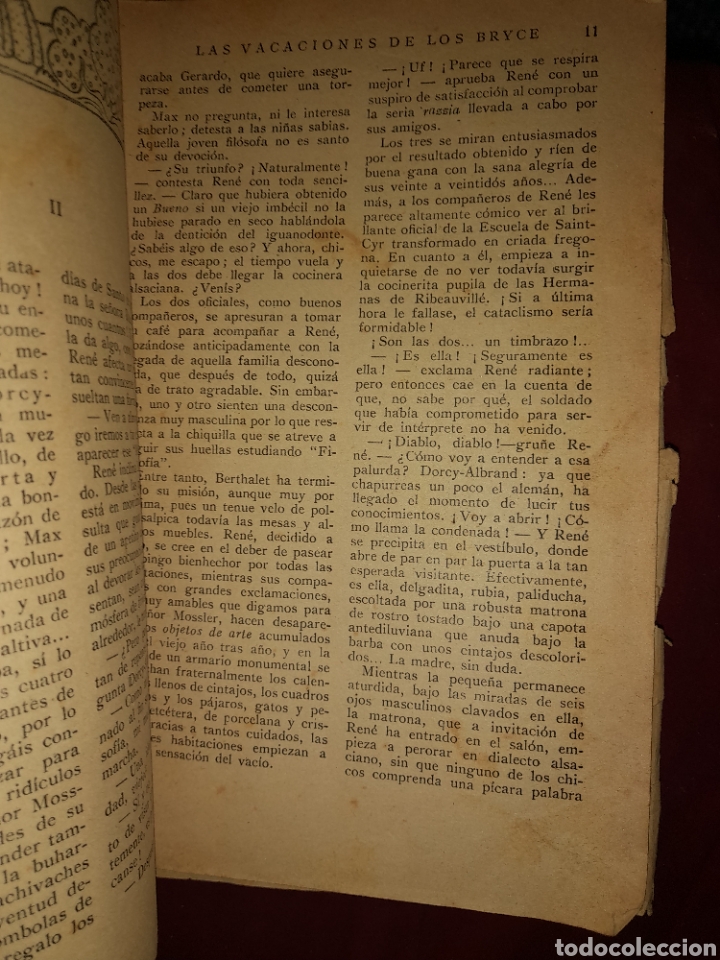 Libros antiguos: LAS VACACIONES DE LOS BRYCE 1932 SIN TAPAS - Foto 17