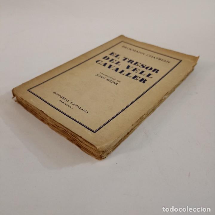 Libros antiguos: El tresor del vell cavaller - Erckmann-Chatrian - Foto 2