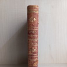 Libros antiguos: COURS ELEMENTAIRE D'HISTOIRE NATURELLE. BEUDANT, 1840. FRANCÉS ILUSTRADO.