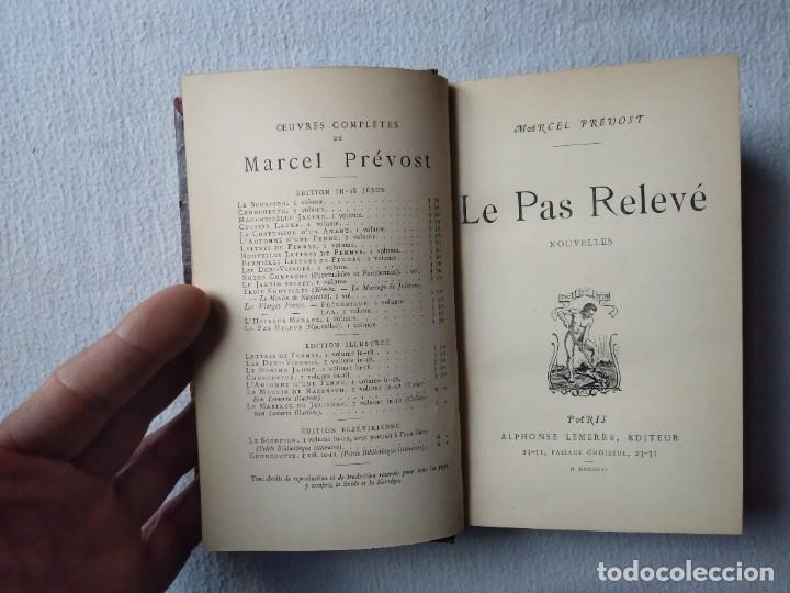 Libros antiguos: Marcel Pr&eacute;vost. Le Pas Relev&eacute;.1902. - Foto 1