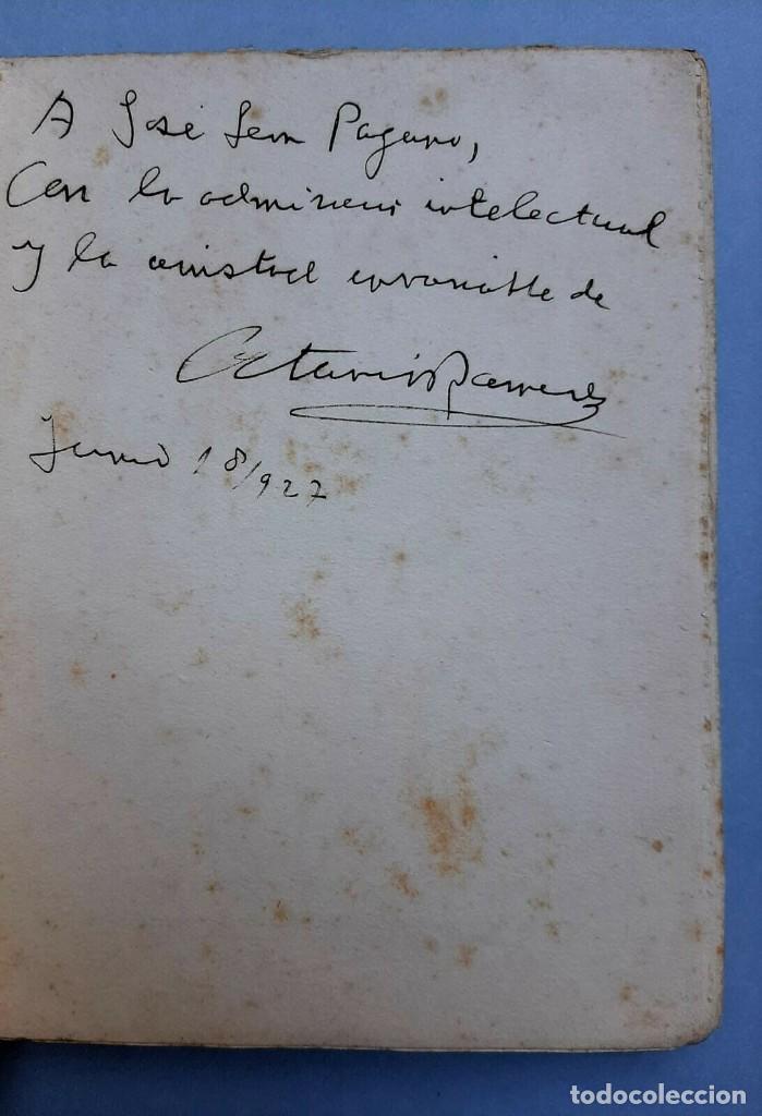 Libros antiguos: Ram&iacute;rez, Octavio - El Teatro de Pirandello - 1927 Signed - Foto 2