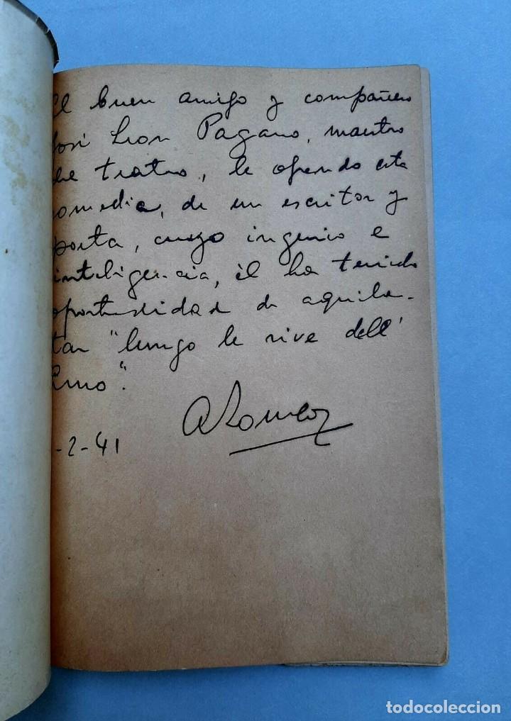 Libros antiguos: Benelli, Sem (1877-1949) - La Orqu&iacute;dea - 1940 Signed - Foto 2
