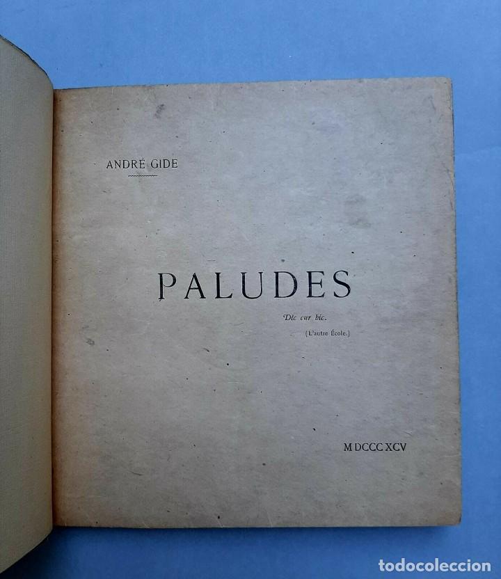 Libros antiguos: Andr&eacute; Gide - Paludes - 1895 - Foto 1