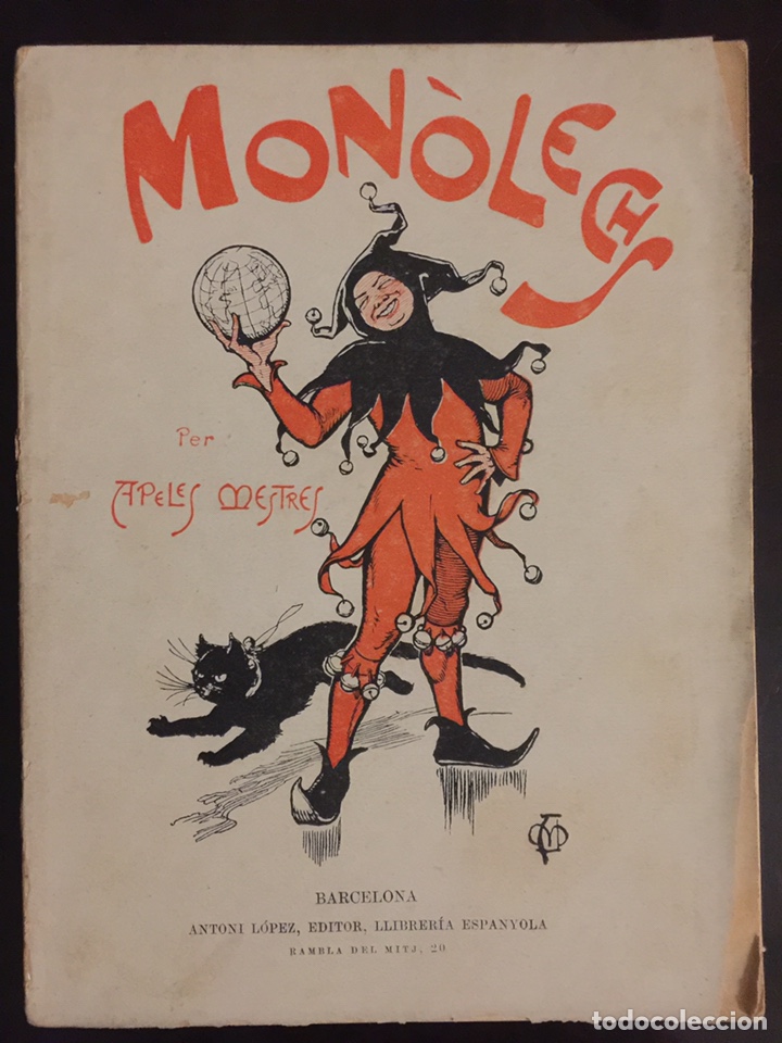 Libros antiguos: Monolechs. Apeles Mestres - Foto 1