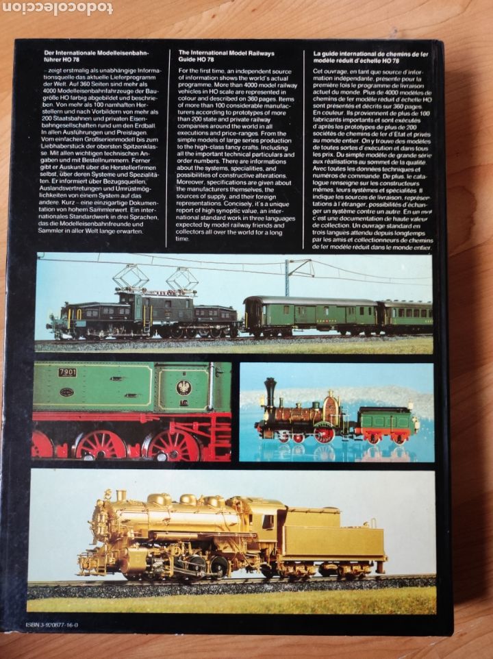 Libros antiguos: Catalogo/ Libro de trenes Alem&aacute;n 1978/79 - Foto 7