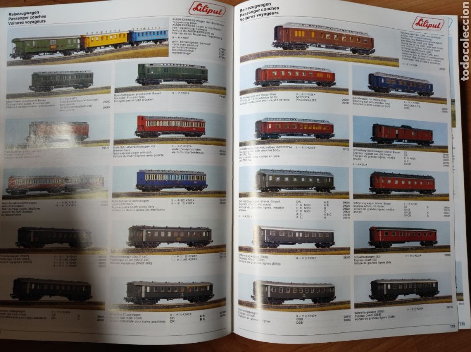 Libros antiguos: Catalogo/ Libro de trenes Alem&aacute;n 1978/79 - Foto 4