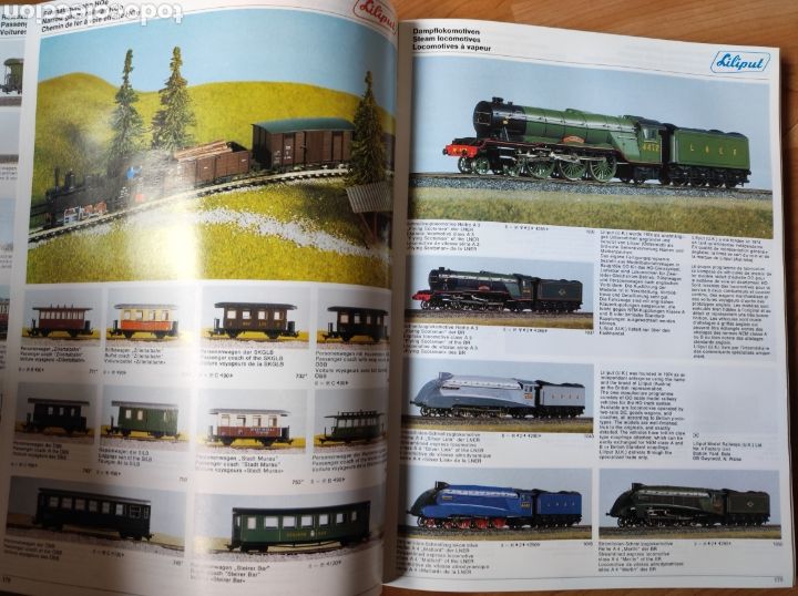 Libros antiguos: Catalogo/ Libro de trenes Alem&aacute;n 1978/79 - Foto 2