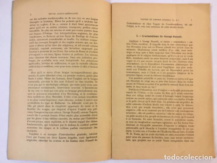 Libros antiguos: TAGORE ET GEORGE RUSSELL (A.E.) - GARNIER, Charles-Marie. - Foto 3
