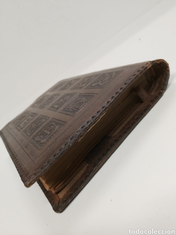 Libros antiguos: Libro La nueva cocina elegante espa&ntilde;ola cuero - Foto 6