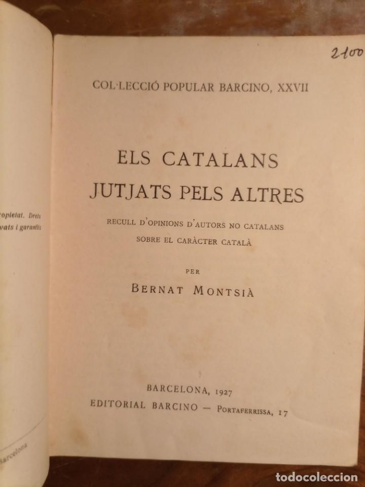 Libros antiguos: Lote 5 libros editorial Barcino catal&aacute;n +1 - Foto 6