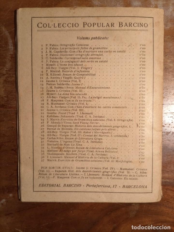 Libros antiguos: Lote 5 libros editorial Barcino catal&aacute;n +1 - Foto 7