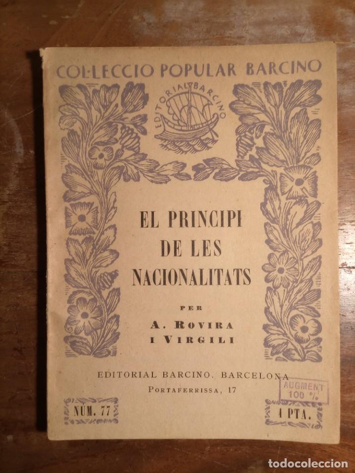 Libros antiguos: Lote 5 libros editorial Barcino catal&aacute;n +1 - Foto 8