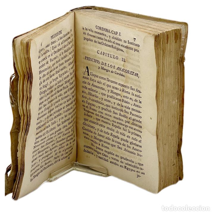 Libros antiguos: BARTOLOME SANCHEZ - YERMO DE C&Oacute;RDOBA (1&ordf; EDICI&Oacute;N) - 1782 - Foto 3