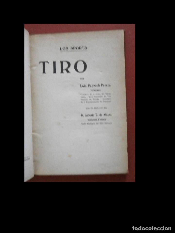 Libros antiguos: Tiro. Luis Peypoch Perera - Foto 6