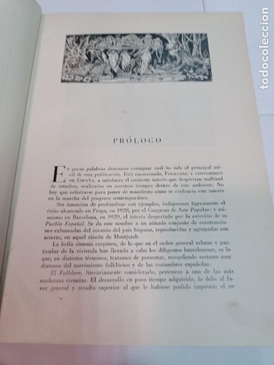 Libros antiguos: Folklore y costumbres de Espa&ntilde;a tomo 1 SA8872 - Foto 2