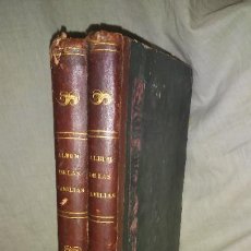 Libros antiguos: EL ALBUM DE LAS FAMILIAS·PERIODICO SEMANAL - PRIMEROS NUMEROS 1859-1860 - CARLISMO·GUERRA DE AFRICA.
