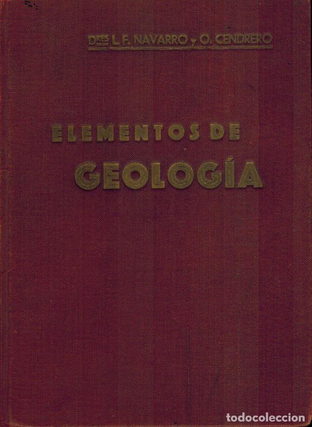 Libros antiguos: ELEMENTOS DE GEOLOG&Iacute;A - Foto 1
