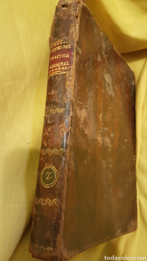 Libros antiguos: Libro practica Criminal de Espa&ntilde;a Madrid 1826 - Foto 1