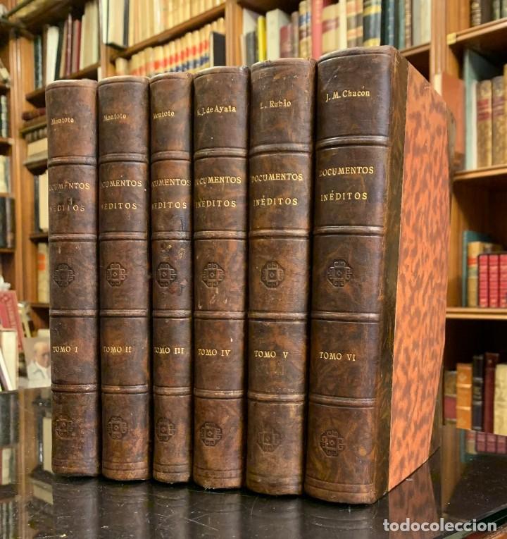 Libri antichi: Colecci&oacute;n de Documentos In&eacute;ditos para la Historia de Hispano-Am&eacute;rica. Tomo I a VI: Colecci&oacute;n de Docu