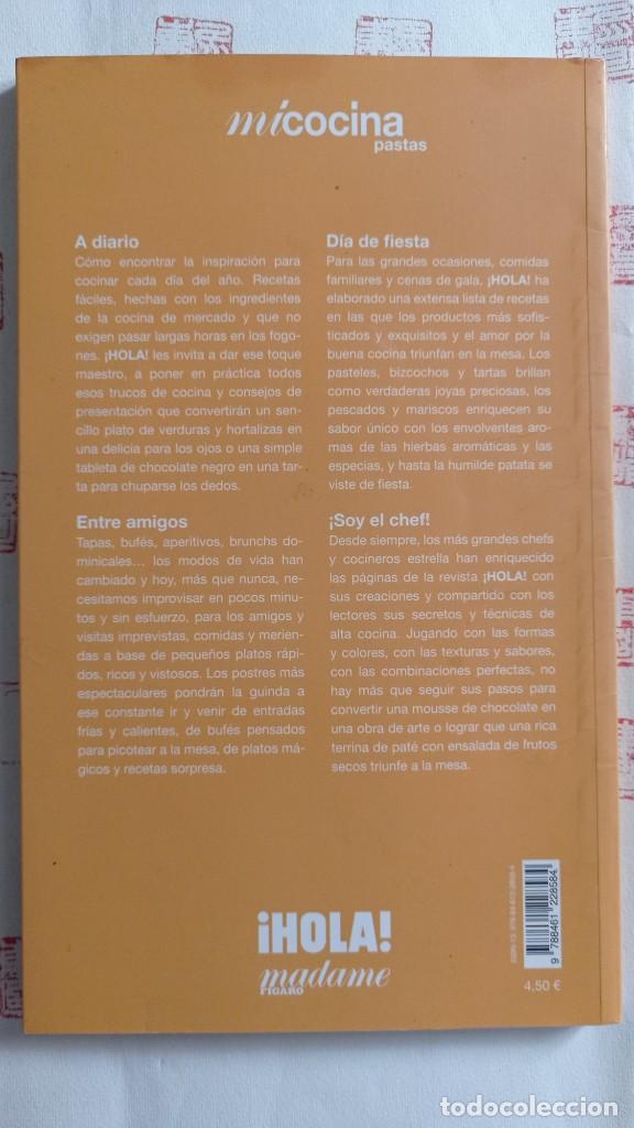 Libros antiguos: Pastas Mi cocina - Hola madame Figaro - Foto 4