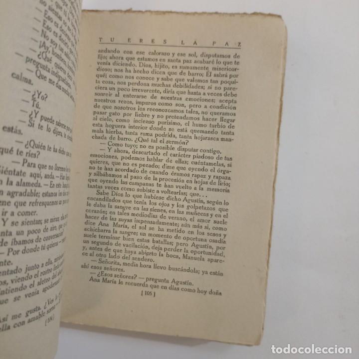 Libros antiguos: Obras Completas. T&uacute; eres la paz - G. Mart&iacute;nez Sierra - Foto 2