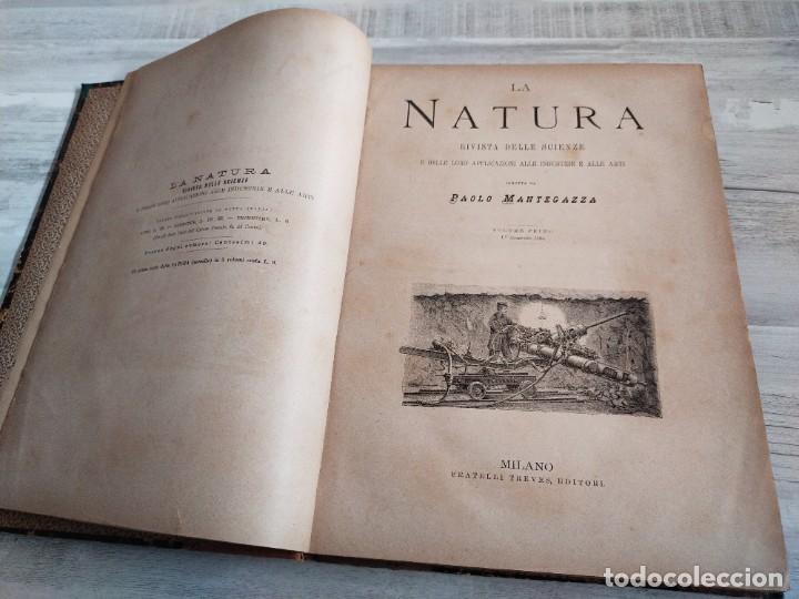 la natura, revista ilustrada de ciencia (italia - Acheter Autres livres  anciens de sciences, manuels et métiers sur todocoleccion