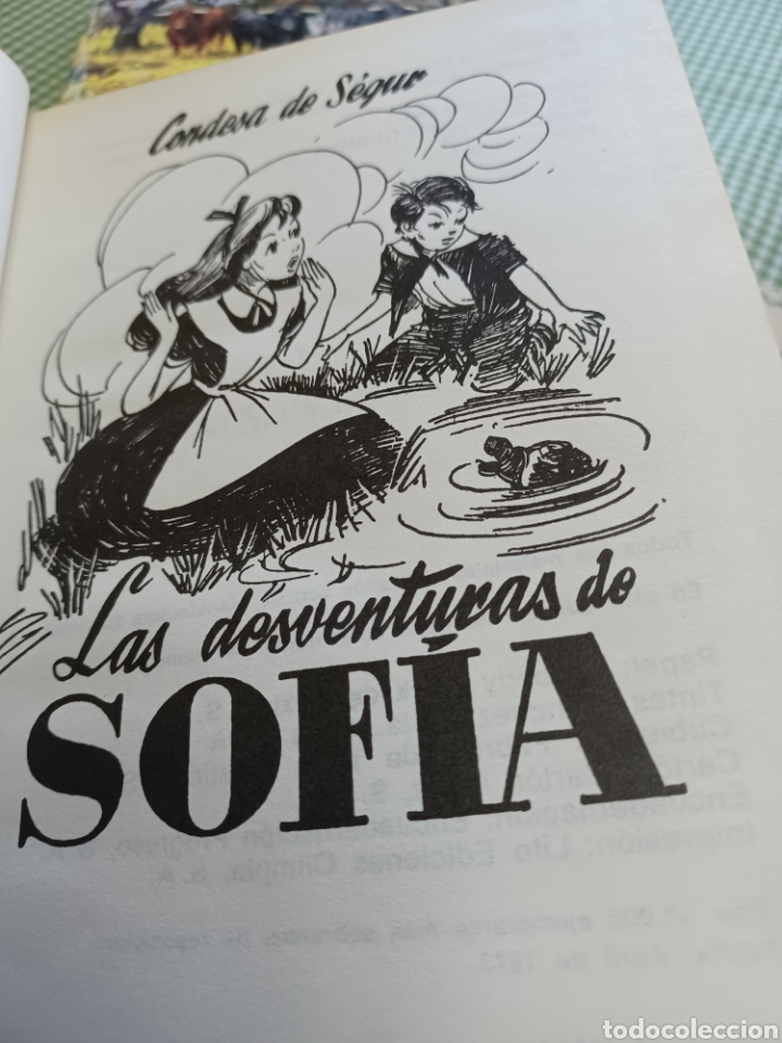 Libros antiguos: Barybook 260. Las desventuras de Sofia Lito ediciones Olimpia - Foto 2