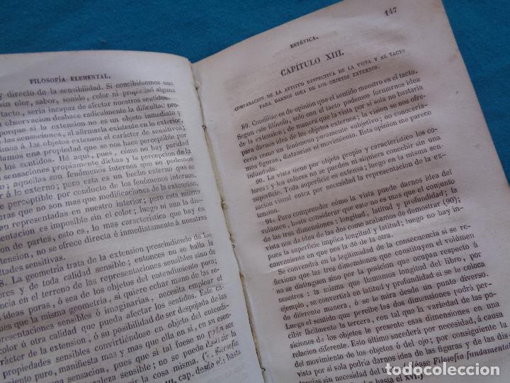 Libros antiguos: CURSO DE FILOSOF&Iacute;A ELEMENTAL, JAIME BALMES - Foto 3