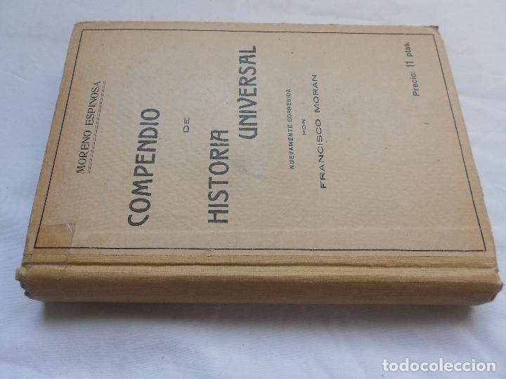 Libros antiguos: COMPENDIO DE HISTORIA UNIVERSAL. MORENO ESPINOSA. - Foto 6