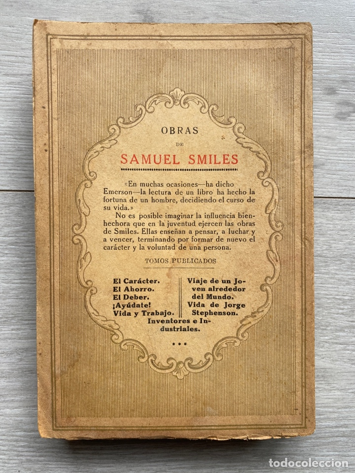 Libros antiguos: AY&Uacute;DATE! / Smiles - Foto 3