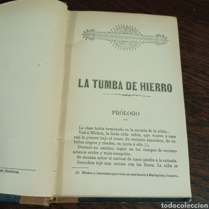 Libros antiguos: LA TUBA DE HIERRO - ENRIQUE CONSCIENCE 1902 - Foto 2