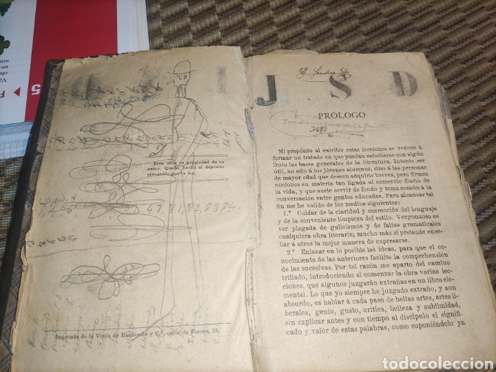 Libros antiguos: Ret&oacute;rica y Po&eacute;tica. - Foto 3