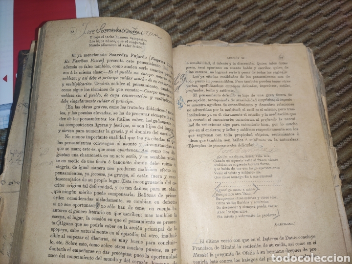 Libros antiguos: Ret&oacute;rica y Po&eacute;tica. - Foto 4