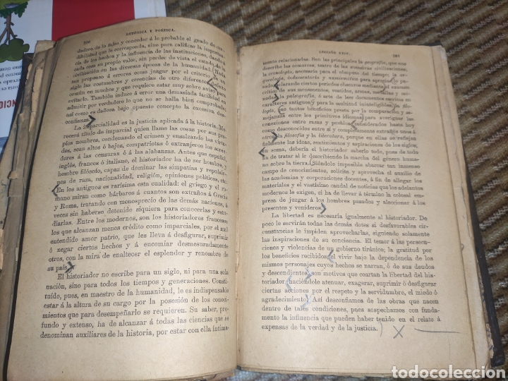 Libros antiguos: Ret&oacute;rica y Po&eacute;tica. - Foto 6