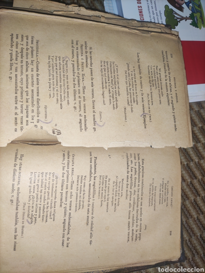 Libros antiguos: Ret&oacute;rica y Po&eacute;tica. - Foto 7