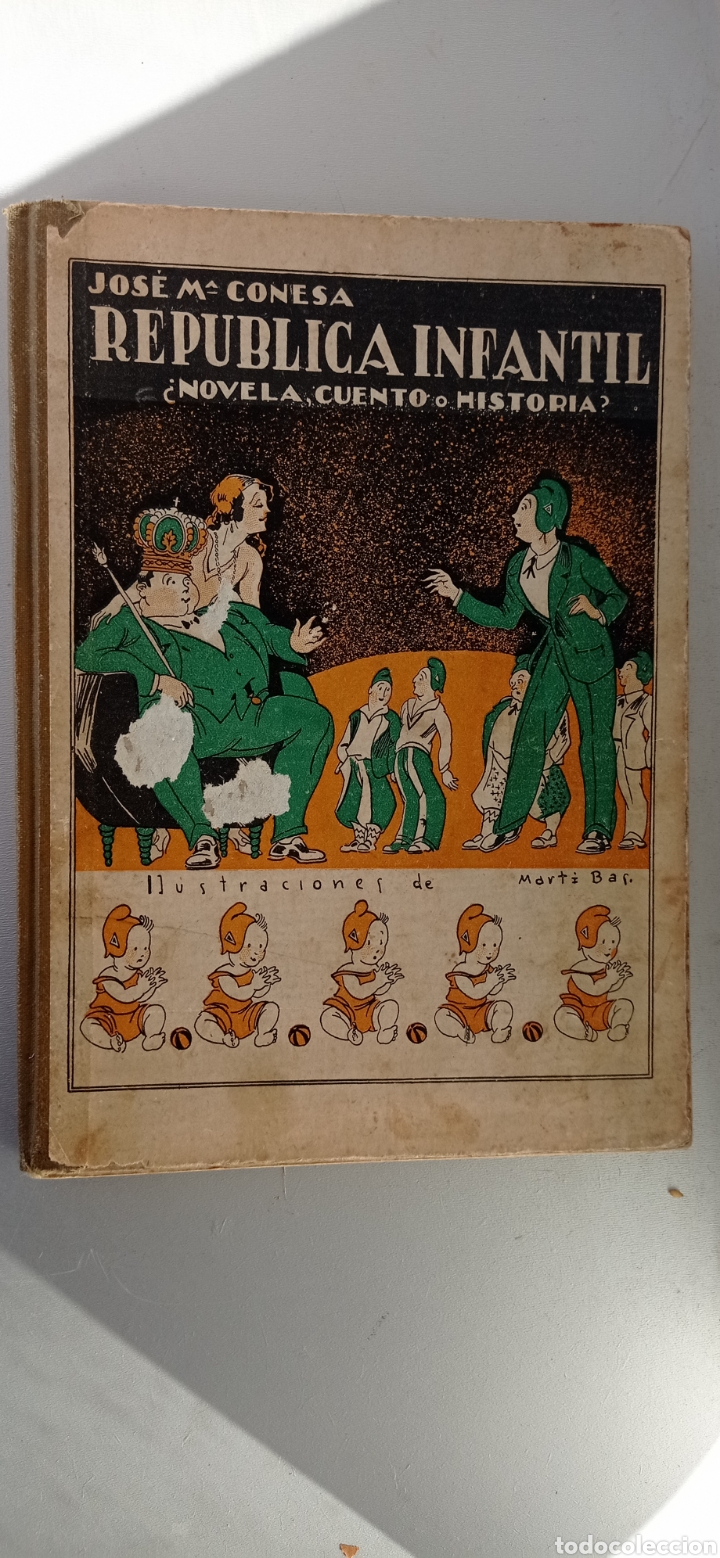 Libros antiguos: REP&Uacute;BLICA INFANTIL, Novela, cuento o historia? - Foto 13