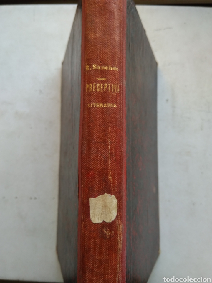 Libros antiguos: PRECEPTIVA LITERARIA 1913 - Foto 1