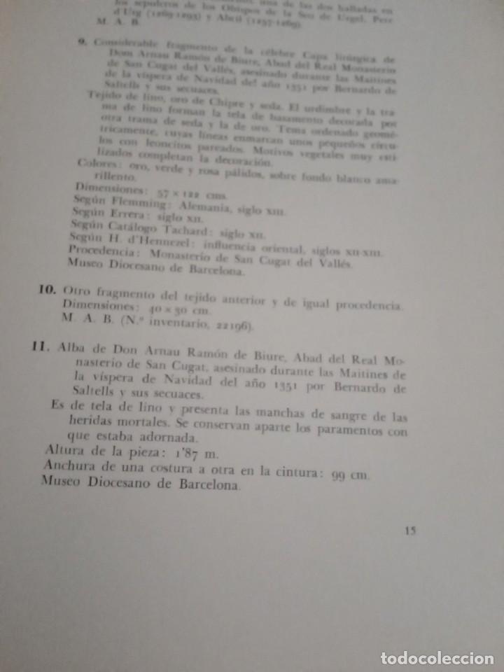 Libros antiguos: La Seda en la indumentaria.La Seda en la Liturgia. - Foto 5