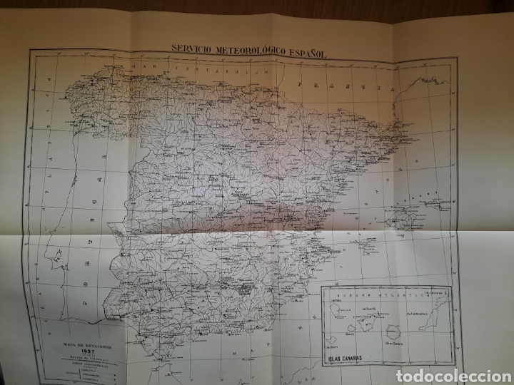 Libros antiguos: RESUMEN DE LAS OBSERVACIONES EFECTUADAS DURANTE EL A&Ntilde;O 1927 - Foto 3