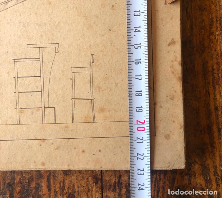 Libros antiguos: TRABAJOS DE CARPINTERIA EN CONSTRUCCION Y DECORACION - J. MASCAR&Oacute; - Foto 8