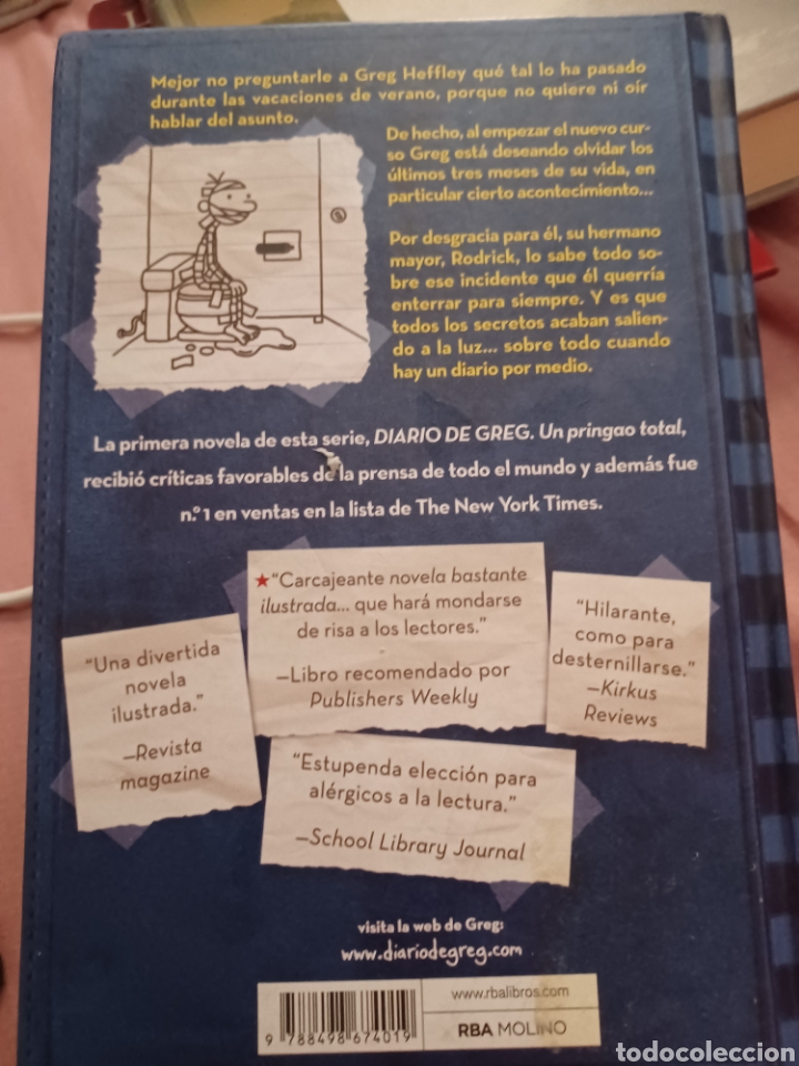 Libros antiguos: Barybook.310. . . Diario de Greg 2 la ley de Rodrick - Foto 2
