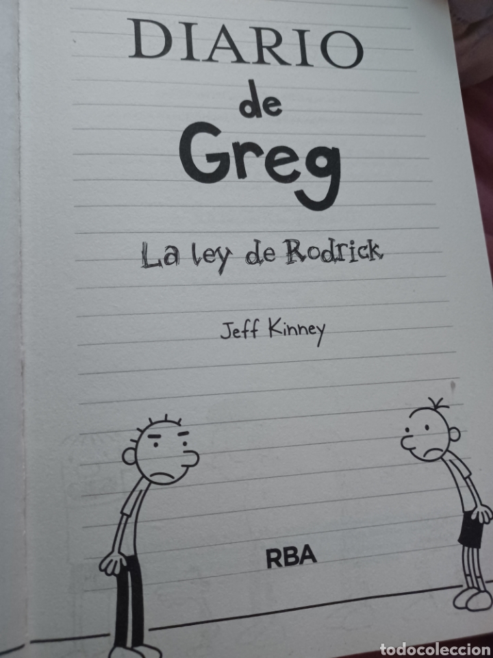 Libros antiguos: Barybook.310. . . Diario de Greg 2 la ley de Rodrick - Foto 3