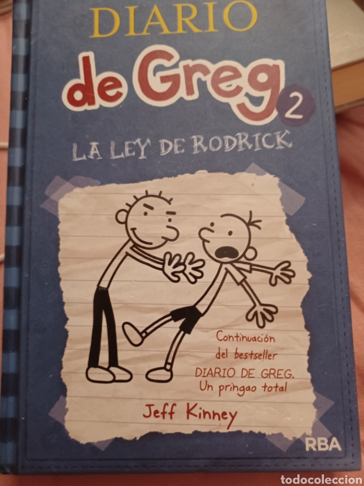 Libros antiguos: Barybook.310. . . Diario de Greg 2 la ley de Rodrick - Foto 1