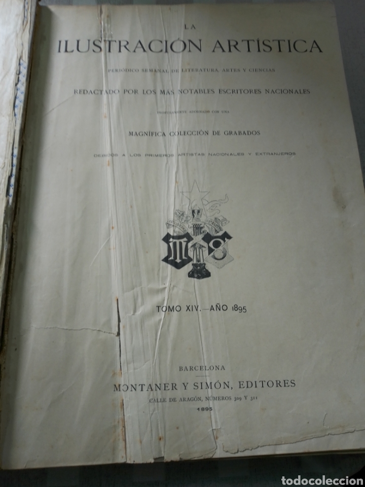 Libros antiguos: la ilustracion artistica, 1895 - Foto 5